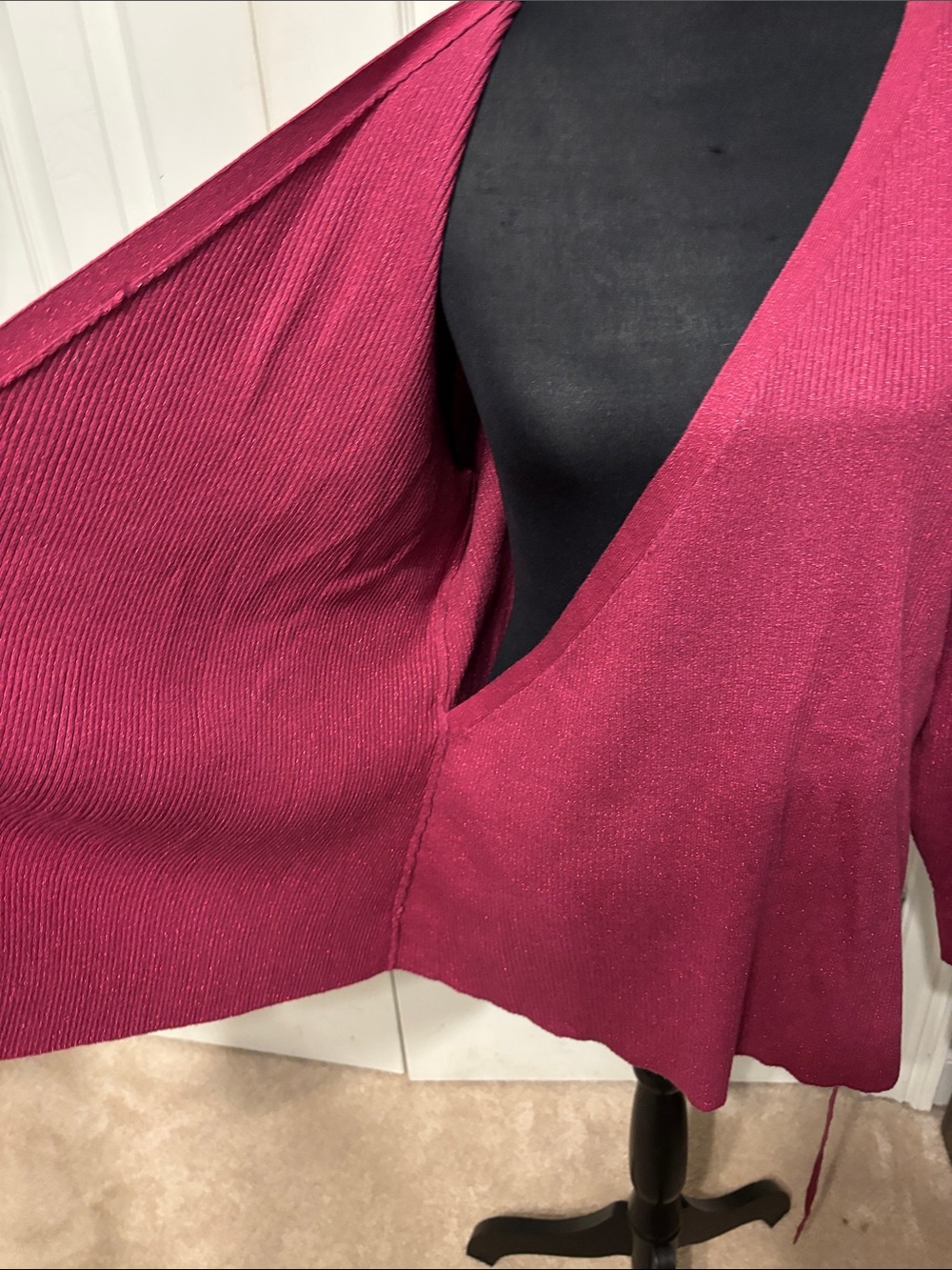 Soft Surroundings Clare Wrap Sweater - Picture 5 of 11